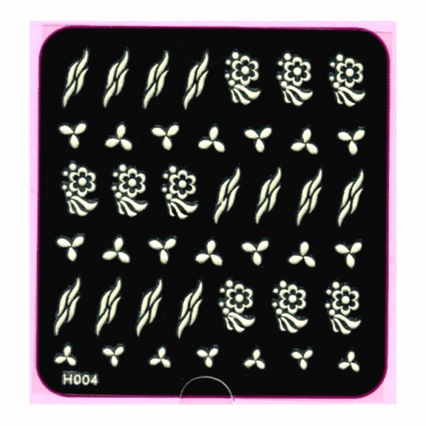 3-D Nail Decal Glow In The Dark