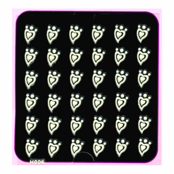 3-D Nail Decal Glow In The Dark