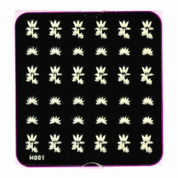 3-D Nail Decal Glow In The Dark