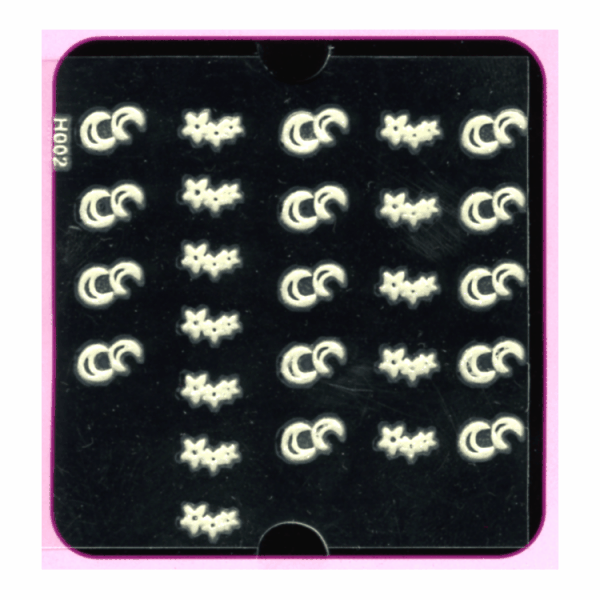 3-D Nail Decal Glow In The Dark