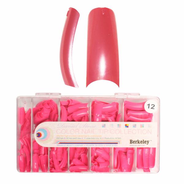 Daniel Stone Color Nail Tip | 550 Tips | Color 12