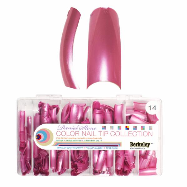 Daniel Stone Color Nail Tip | 550 Tips | Color 14