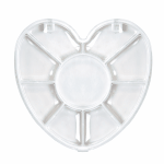 Heart Shaped Small Plastic Container