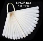 5-Pack of 20 Sticks on Molded Ring | 100 Tips