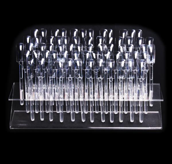 64-Natural Tip Table Display Rack for Nail Art / Polish Color #2