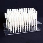 64-Natural Tip Table Display Rack for Nail Art / Polish Color