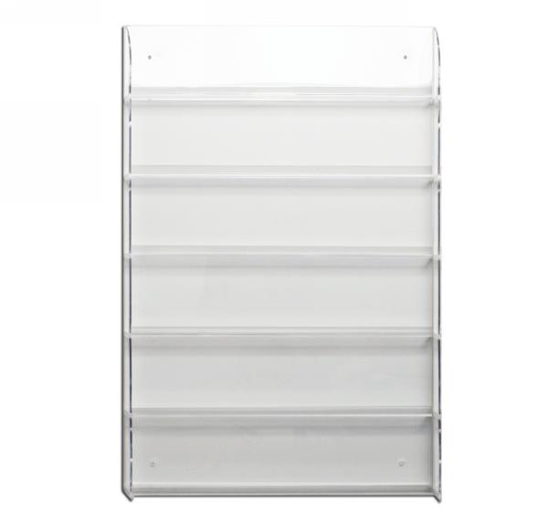 Wall-Mounted Acrylic Nail Polish Rack | 72-Bottle