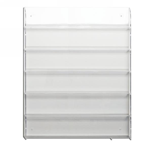 Wall-Mounted Acrylic Nail Polish Rack | 90-Bottle