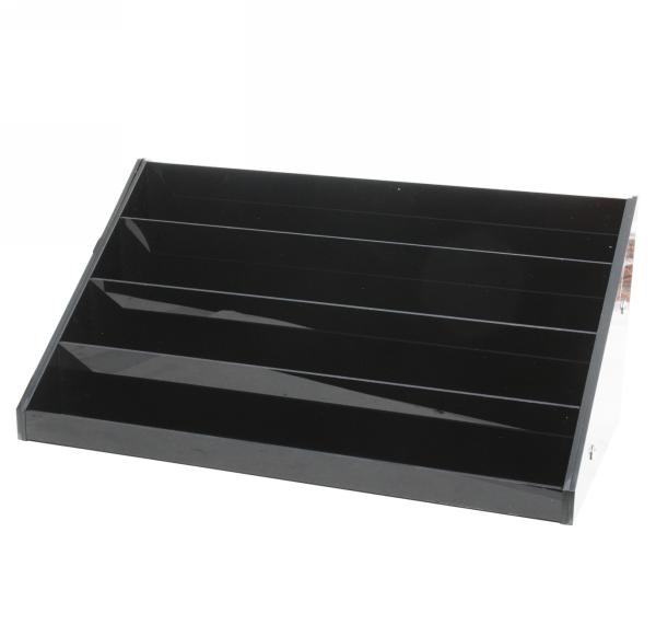 Counter Display Acrylic Nail Polish Rack | 36-Bottle | Black