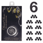 Daniel Stone Rhinestone | SS-6 | Black