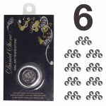 Daniel Stone Rhinestone | SS-6 | Black Diamond