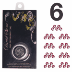 Daniel Stone Rhinestone | SS-6 | Rose