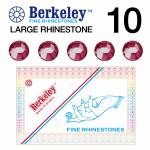 Berkeley Large Rhinestones | SS10 | 2.8mm | Rose