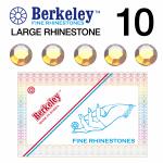 Berkeley Large Rhinestones | SS10 | 2.8mm | Citrine