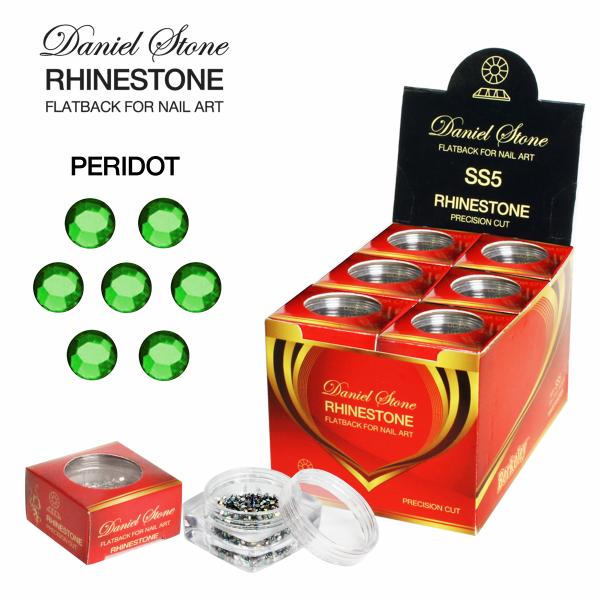 Daniel Stone Rhinestone in Ready-to-Use Jar | SS-5 | Peridot