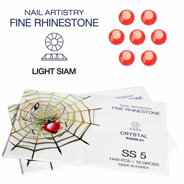 Spider Rhinestone | SS-5 | Light Siam