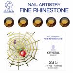 Spider Rhinestone | SS-5 | Smoked Topaz