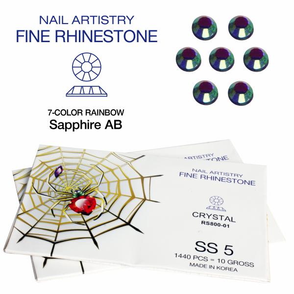 Spider Rhinestone | SS-5 | Sapphire AB
