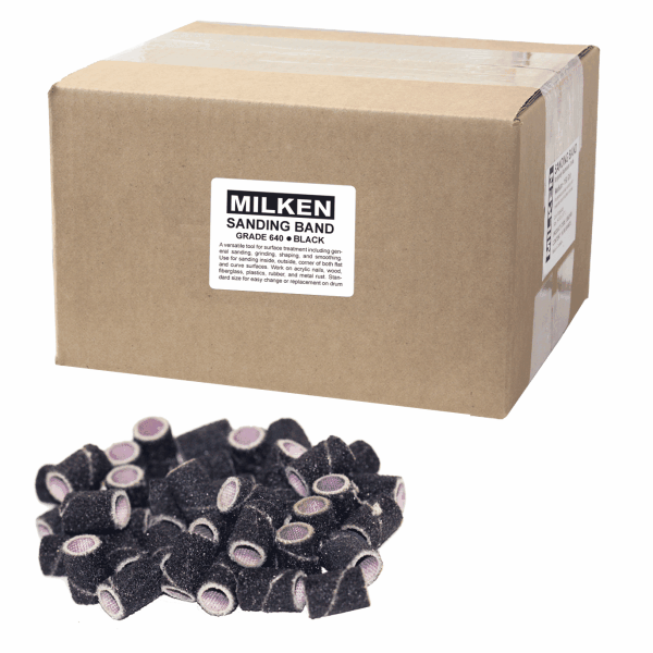 Milken Sanding Band | Black | Coarse
