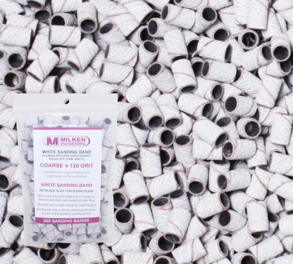 Milken Sanding Band | Retail Pack | White | Coarse