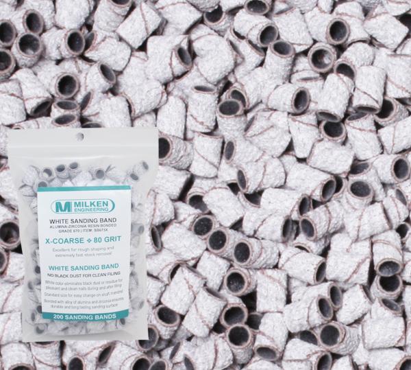 Milken Sanding Band | Retail Pack | White | Extra Coarse