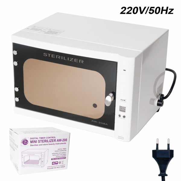 Mini Sterilizer Cabinet with Digital Timer AW-208 - 220V/50hz