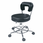 Pedicure Stool | Mini Black