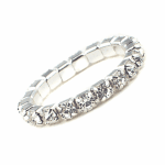 Berkeley Elastic Toe Ring Crystal