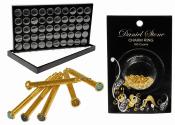 Charm Rings, Drills, Trays